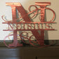 Monogram - Elegant Split Letter Monogram