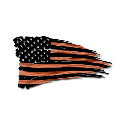 Distressed American Battle Flag - In Stock