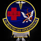 Custom Logo/Patch With Hanging Plate Retirement Plaque